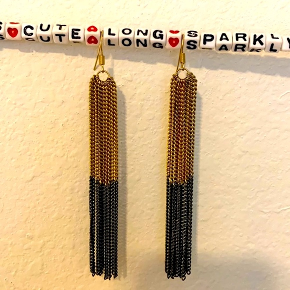 ▪️Long Chain Earrings | Edgy and Fun | High Quality